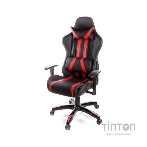 Крісло ігрове Аклас Стрик PL RL Красное (06150)