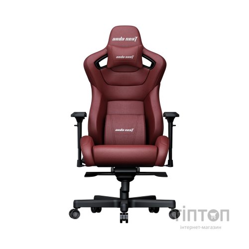 Крісло ігрове Anda Seat Kaiser 2 Size XL Black/Maroon (AD12XL-02-AB-PV/C-A05)