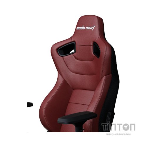 Крісло ігрове Anda Seat Kaiser 2 Size XL Black/Maroon (AD12XL-02-AB-PV/C-A05)