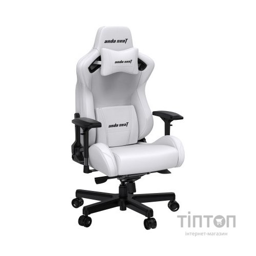 Крісло ігрове Anda Seat Kaiser 2 Size XL White (AD12XL-07-W-PV-W01)