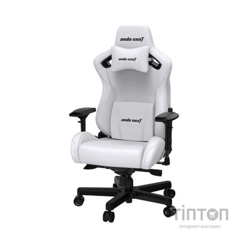 Крісло ігрове Anda Seat Kaiser 2 Size XL White (AD12XL-07-W-PV-W01)