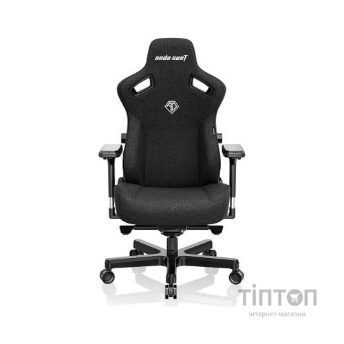 Крісло ігрове Anda Seat Kaiser 3 Fabric Size L Black (AD12YDC-L-01-B-CF)
