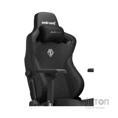 Крісло ігрове Anda Seat Kaiser 3 Fabric Size L Black (AD12YDC-L-01-B-CF)