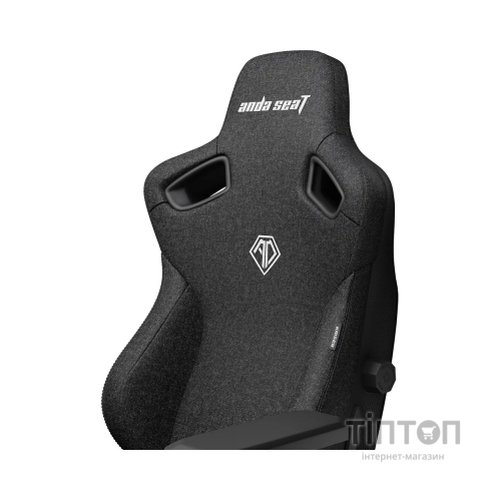 Крісло ігрове Anda Seat Kaiser 3 Fabric Size XL Black (AD12YDC-XL-01-B-CF)