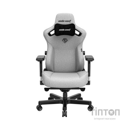 Крісло ігрове Anda Seat Kaiser 3 Fabric Size XL Grey (AD12YDC-XL-01-G-PV/F)