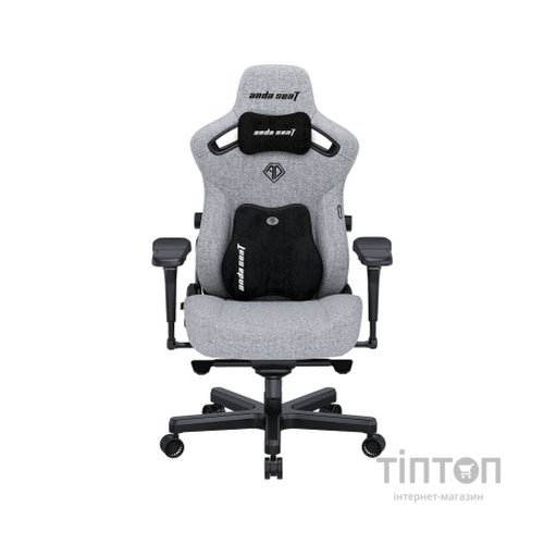 Крісло ігрове Anda Seat Kaiser 3 Pro Fabric Size XL Gray (AD12YDC-XL-01-G-PV/F-G02)
