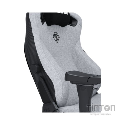Крісло ігрове Anda Seat Kaiser 3 Pro Fabric Size XL Gray (AD12YDC-XL-01-G-PV/F-G02)