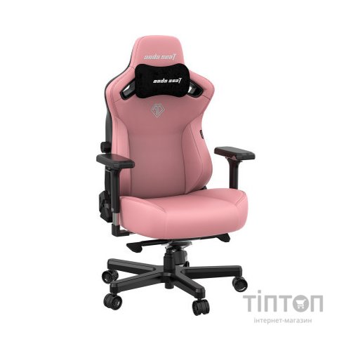 Крісло ігрове Anda Seat Kaiser 3 Size L Pink (AD12YDC-L-01-P-PV/C)