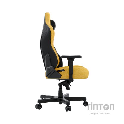Крісло ігрове Anda Seat Kaiser 3E Fabric XL Bright Yellow (AD23YC-XL-09-Y-CF-Y01)