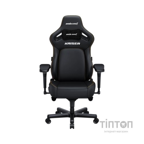 Крісло ігрове Anda Seat Kaiser 4 PVC Size L Black (AD12YDDC-L-20-B-PV/C)