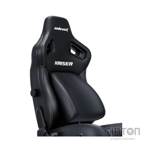 Крісло ігрове Anda Seat Kaiser 4 PVC Size L Black (AD12YDDC-L-20-B-PV/C)