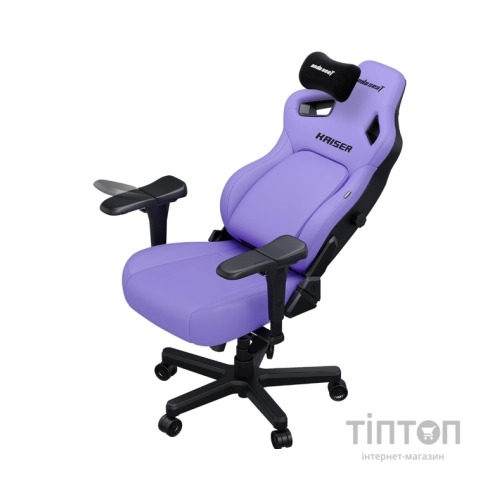 Крісло ігрове Anda Seat Kaiser 4 PVC Size L Violet (AD12YDDC-L-20-V-PV/C)