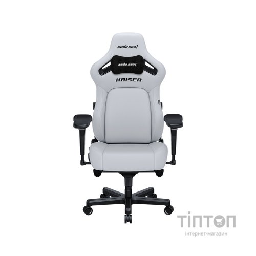 Крісло ігрове Anda Seat Kaiser 4 Size L White (AD12YDDC-L-20-W-PV/C)