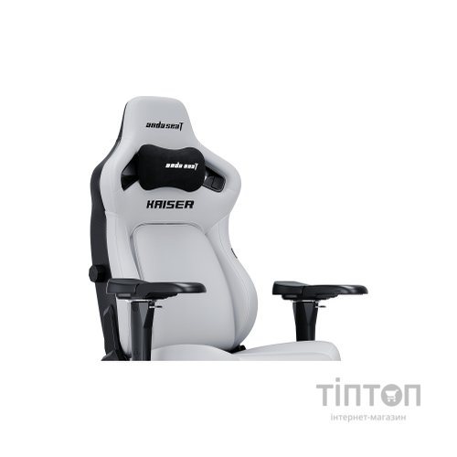 Крісло ігрове Anda Seat Kaiser 4 Size L White (AD12YDDC-L-20-W-PV/C)