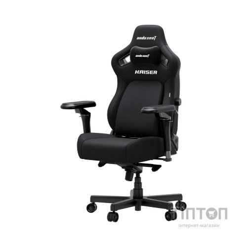 Крісло ігрове Anda Seat Kaiser 4 V2 PVC Size XL Black (AD12YDDC-XLL-20-B-PV/C-03)