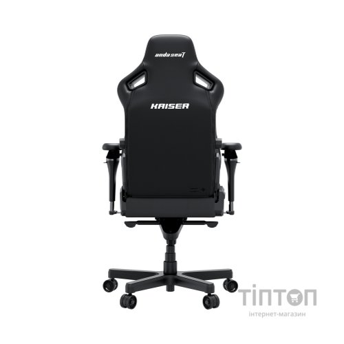 Крісло ігрове Anda Seat Kaiser 4 V2 PVC Size XL Black (AD12YDDC-XLL-20-B-PV/C-03)