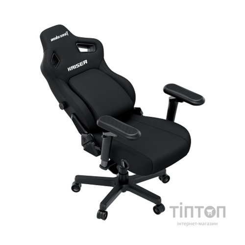 Крісло ігрове Anda Seat Kaiser 4 V2 PVC Size XL Black (AD12YDDC-XLL-20-B-PV/C-03)