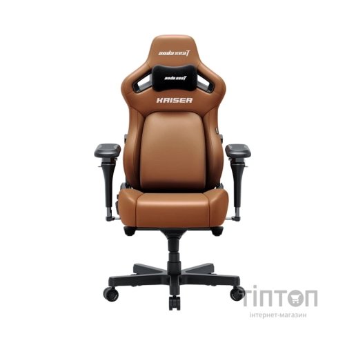 Крісло ігрове Anda Seat Kaiser 4 V2 PVC Size XL Brown (AD12YDDC-XLL-20-K-PV/C-03)