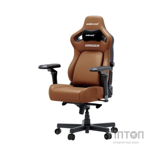 Крісло ігрове Anda Seat Kaiser 4 V2 PVC Size XL Brown (AD12YDDC-XLL-20-K-PV/C-03)