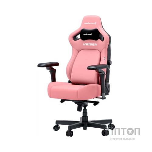 Крісло ігрове Anda Seat Kaiser 4 V2 PVC Size XL Pink (AD12YDDC-XLL-20-P-PV/C-03)