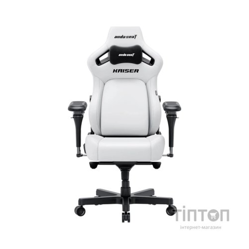 Крісло ігрове Anda Seat Kaiser 4 V2 PVC Size XL White (AD12YDDC-XLL-20-W-PV/C-03)