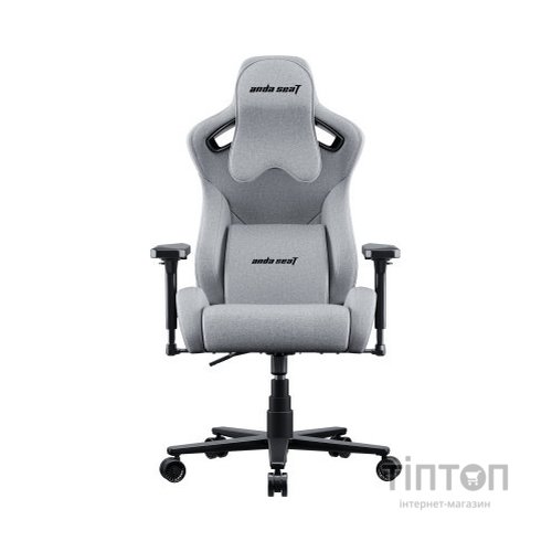 Крісло ігрове Anda Seat Kaiser Frontier Fabric XL Grey Linen (AD12YXL-17-G-F)