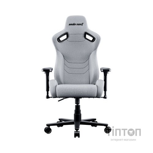 Крісло ігрове Anda Seat Kaiser Frontier Fabric XL Grey Linen (AD12YXL-17-G-F)