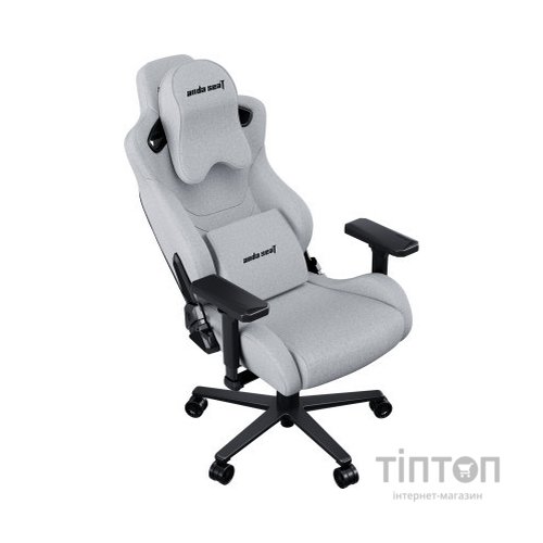 Крісло ігрове Anda Seat Kaiser Frontier Fabric XL Grey Linen (AD12YXL-17-G-F)