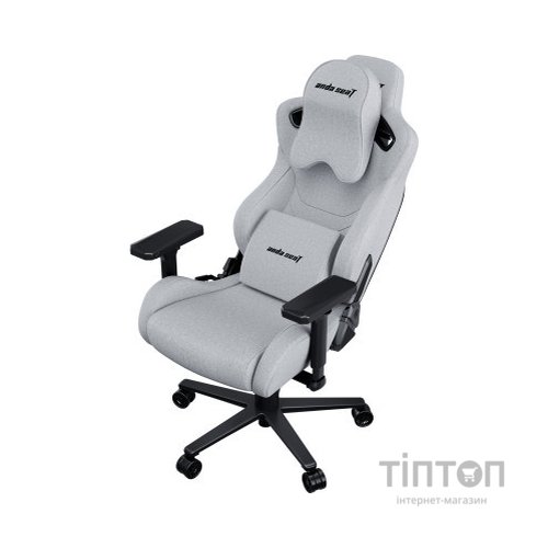 Крісло ігрове Anda Seat Kaiser Frontier Fabric XL Grey Linen (AD12YXL-17-G-F)