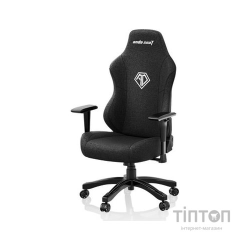 Крісло ігрове Anda Seat Phantom 3 Fabric Size L Black (AD18Y-06-B-F)