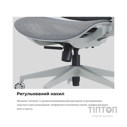Крісло ігрове Anda Seat X-Air Mega Size XL Mesh Gray (AD-WY-01-GGF)