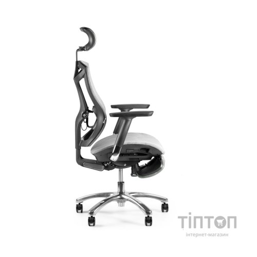 Крісло ігрове Barsky Game Mesh Grey (GM-02)