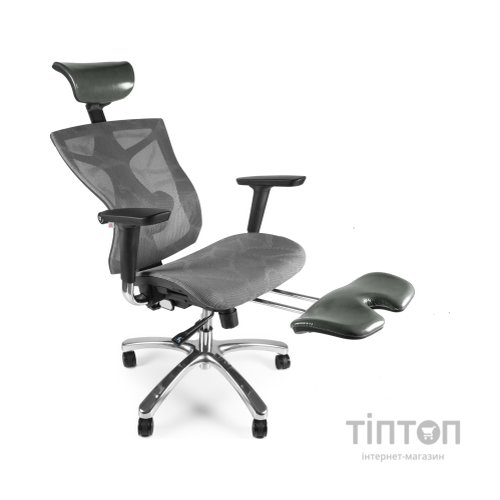 Крісло ігрове Barsky Game Mesh Grey (GM-02)