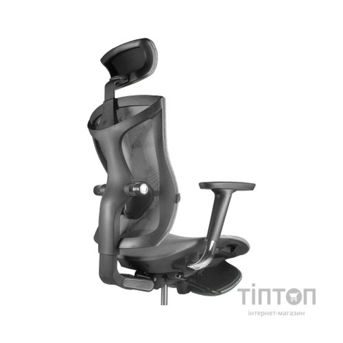 Крісло ігрове Barsky Game Mesh Grey (GM-02)