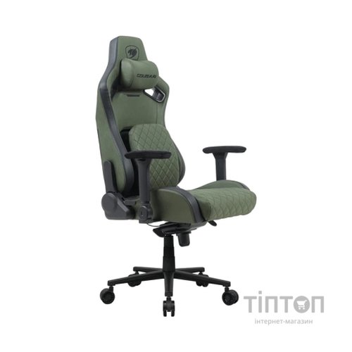 Крісло ігрове Cougar Defensor S Navy Blue F Green (DEFENSOR S Army Green F)