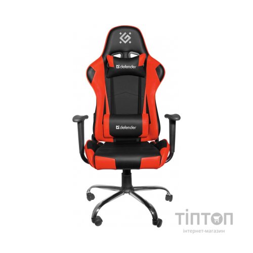 Крісло ігрове Defender Azgard Black/Red (64358)