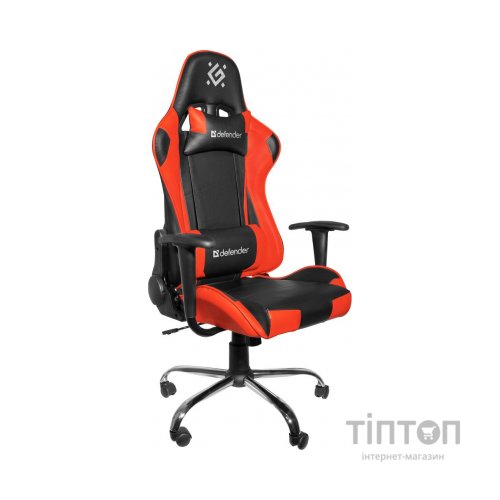 Крісло ігрове Defender Azgard Black/Red (64358)