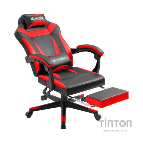 Крісло ігрове Defender Cruiser Black-Red (64344)