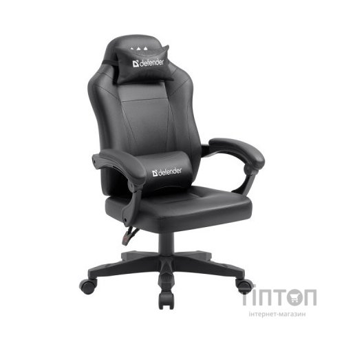 Крісло ігрове Defender Master Black (64472)
