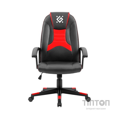 Крісло ігрове Defender Shark Black/Red (64348)