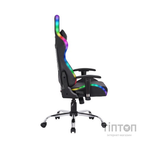 Крісло ігрове Defender Ultimate RGB Black (64355)