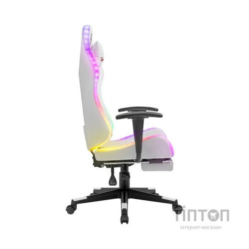 Крісло ігрове Defender Watcher RGB White (64336)