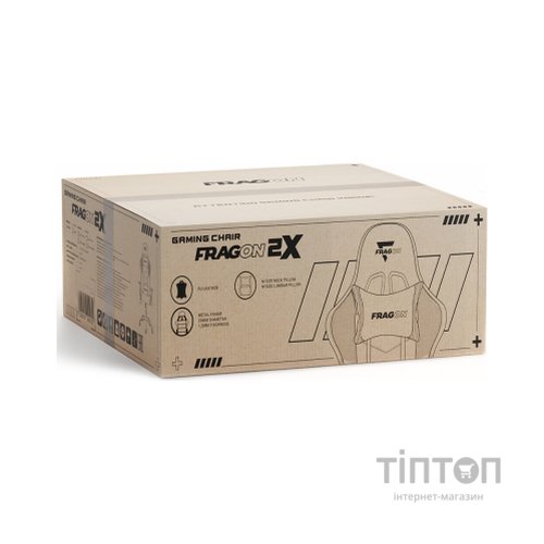 Крісло ігрове FragON 2X Series Black (FRGN_2X_R2_BLACK)