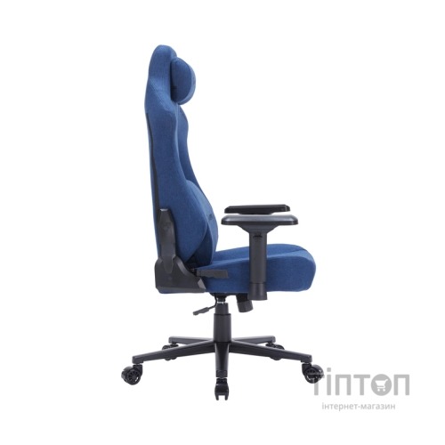 Крісло ігрове GamePro FGC750DB Size L Fabric Dark Blue (FGC750DB)