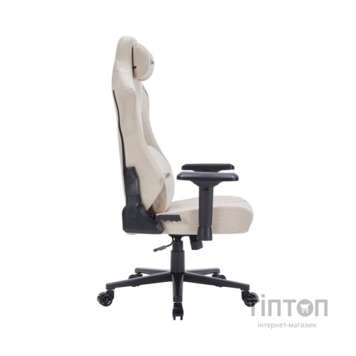Крісло ігрове GamePro FGC750G Size L Fabric Beige (FGC750G)
