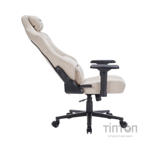 Крісло ігрове GamePro FGC750G Size L Fabric Beige (FGC750G)