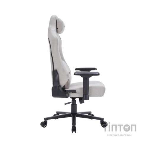 Крісло ігрове GamePro FGC750LG Size L Fabric Light Gray (FGC750LG)