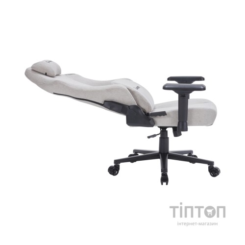 Крісло ігрове GamePro FGC750LG Size L Fabric Light Gray (FGC750LG)