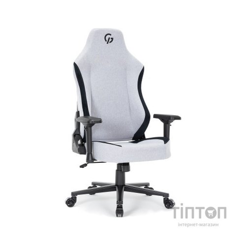 Крісло ігрове GamePro GC715LG Linen fabric Light grey (GC715LG)