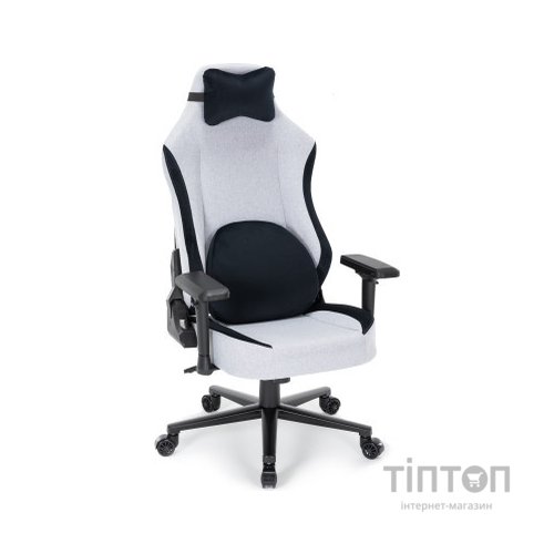 Крісло ігрове GamePro GC715LG Linen fabric Light grey (GC715LG)